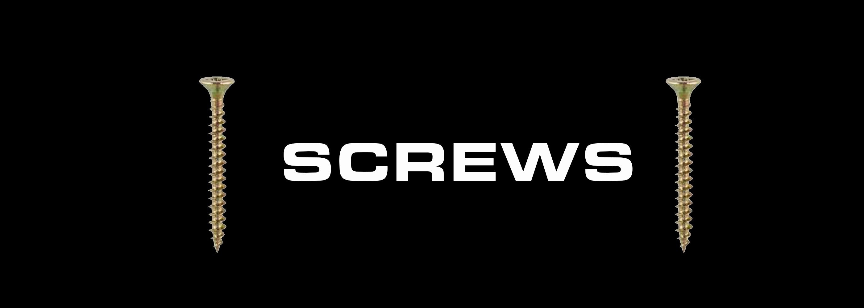 SCREWS CATEGORIES FOR VARIOUS TYPES OF SCREWS AT UNITED FIXINGS