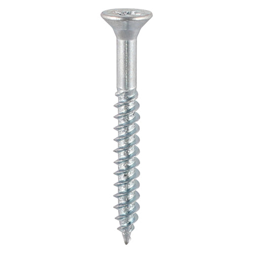 Twin Woodscrew PZ2 CSK - BZP 8 x 3 - 180 PCS