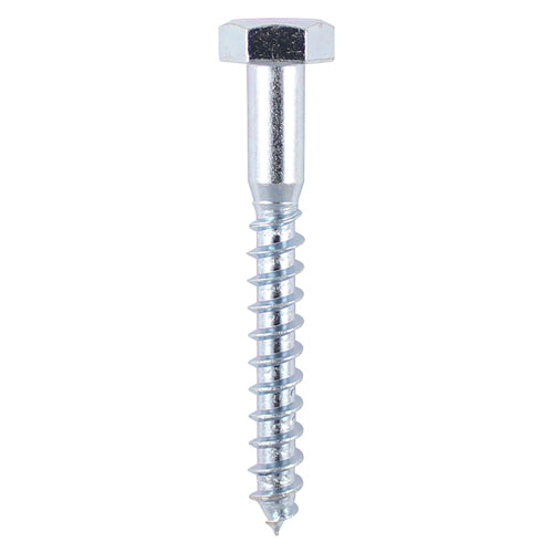 Coach Screw DIN 571 - BZP 6 x 50 - 120 PCS