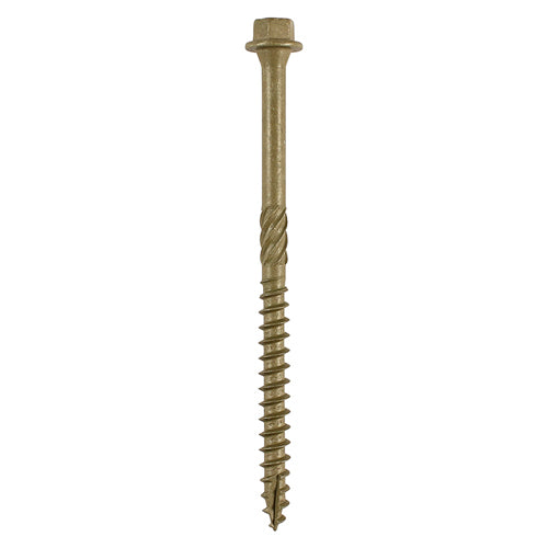 In-Dex Timber Screw HEX - GRN 6.7 x 100mm - 50 PCS