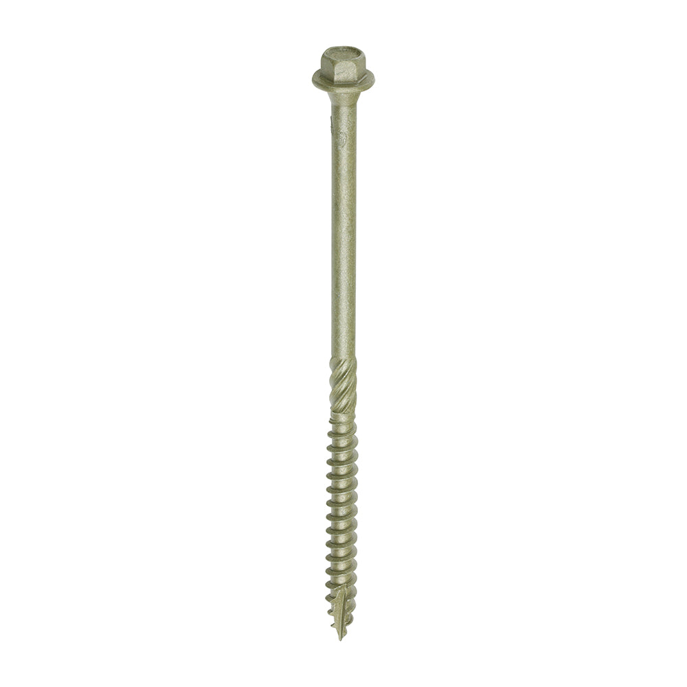 In-Dex Timber Screw HEX - GRN 6.7 x 125 - 50 PCS