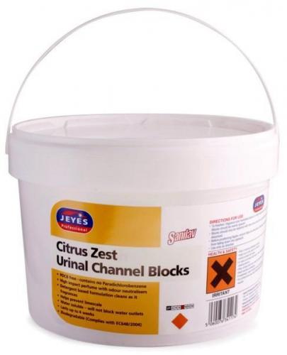 Urinal Channel Cubes - Citrus Zest 1 x 3kg