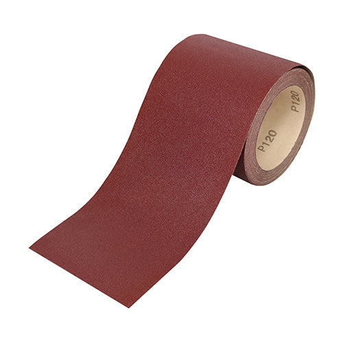 Sandpaper Roll Red P80 115mm x 10m - 1 EA