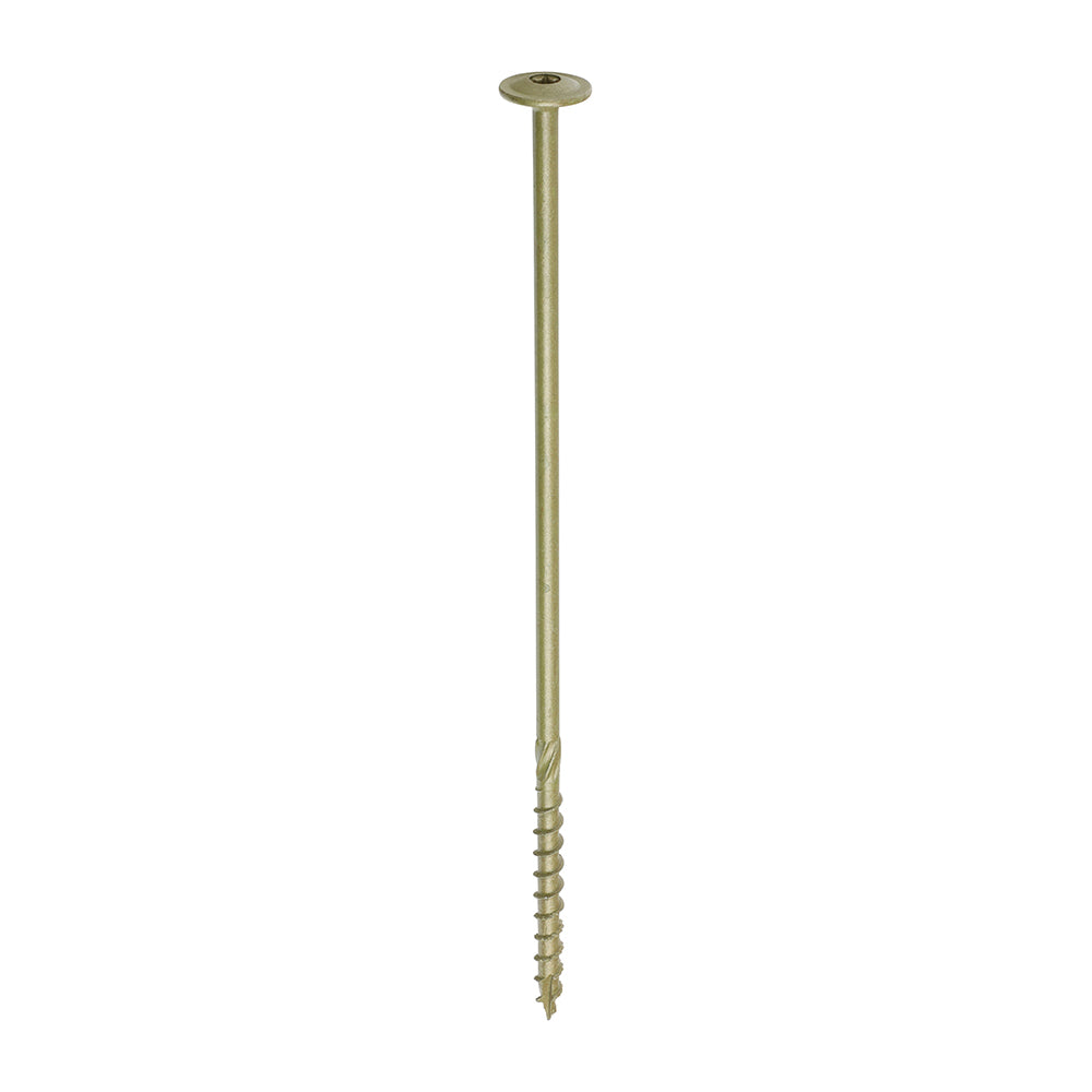 In-Dex Timber Screw W/H - GRN 8.0 x 250 50 PCS