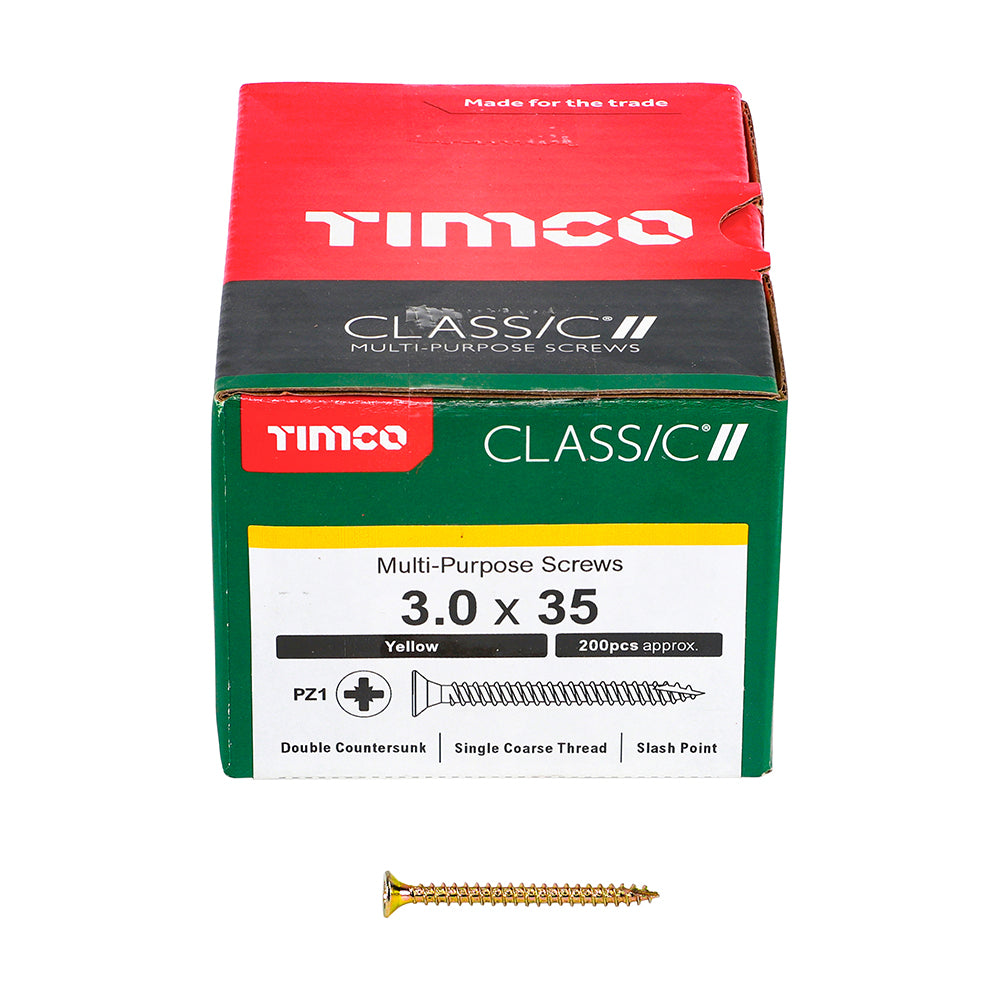 Classic Screw PZ1 CSK - ZYP 3.0 x 35 200 PCS