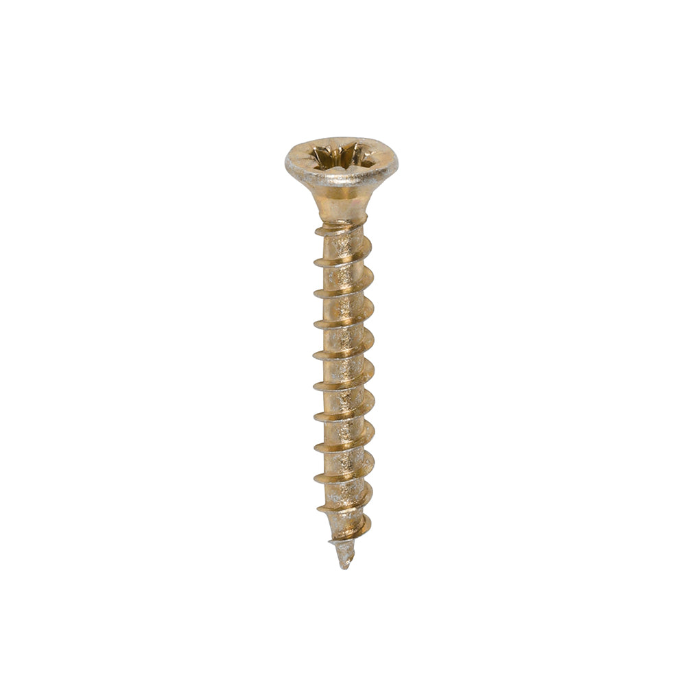 Solo Woodscrew PZ2 CSK - ZYP 3.5 x 25 200 PCS - United Fixings