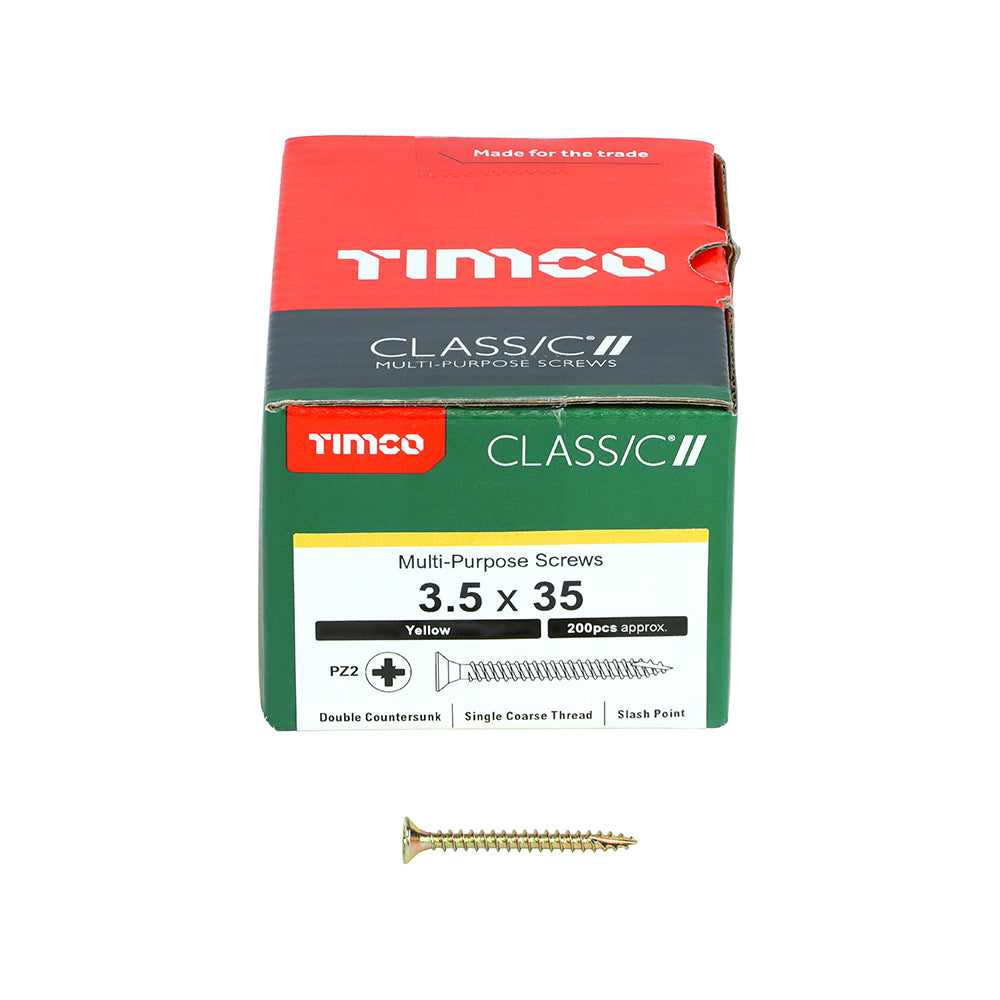 Classic Screw PZ2 CSK - ZYP 3.5 x 35 (200 PCS)