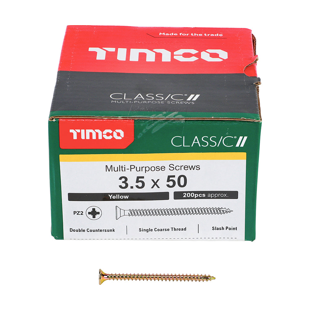 Classic Screw PZ2 CSK - ZYP 3.5 x 50 (200 PCS)