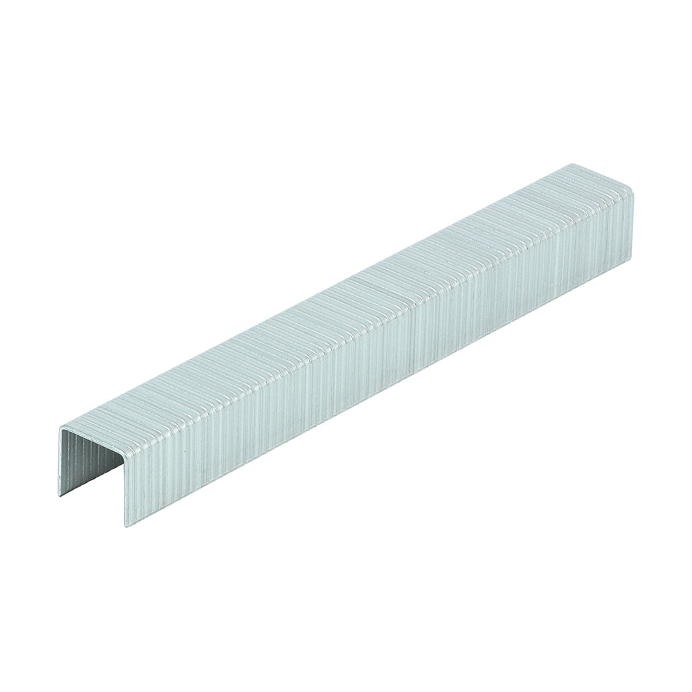 Strip of 10mm galvanised heavy duty chisel point nails supplied by United Fixings - 377469