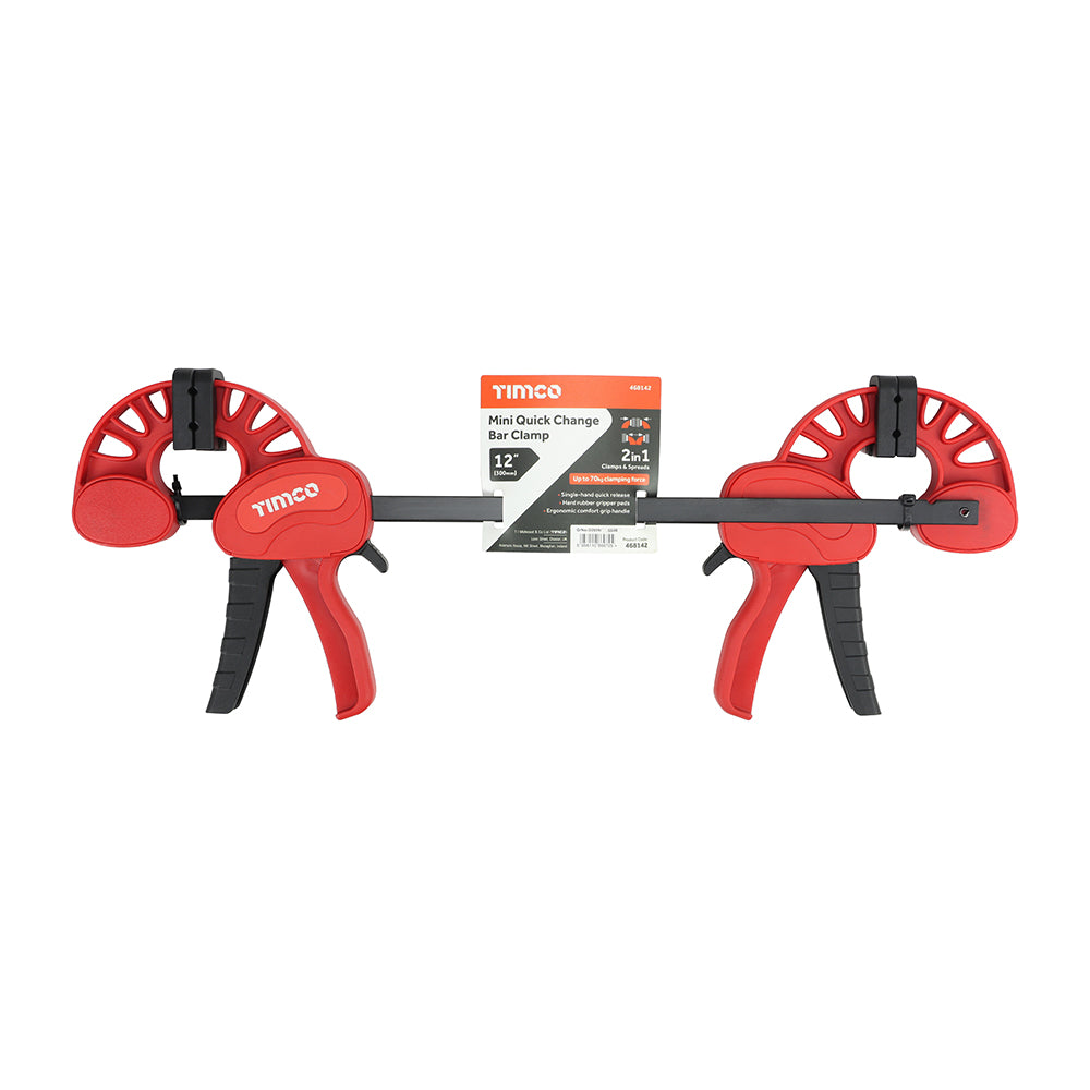 Mini Quick Change Bar Clamp 12 inch