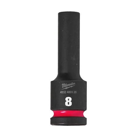 Milwaukee Hex socket SHOCKWAVE 1/2 inch deep 8mm