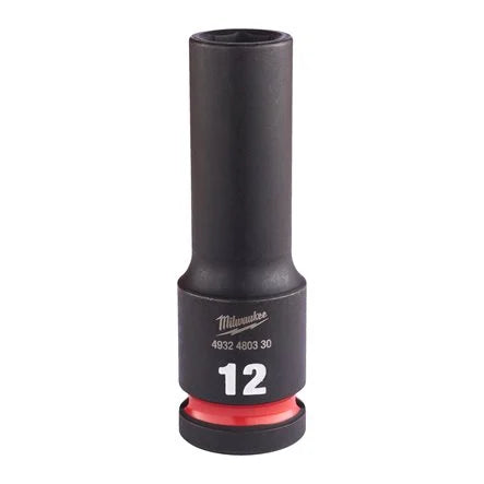 Milwaukee Hex socket SHOCKWAVE 1/2 inch deep 12mm