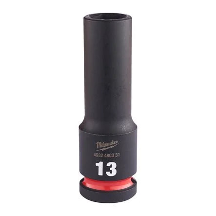 Milwaukee Hex socket SHOCKWAVE 1/2 inch deep 13mm
