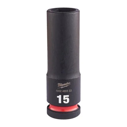 Milwaukee Hex socket SHOCKWAVE 1/2 inch deep 15mm