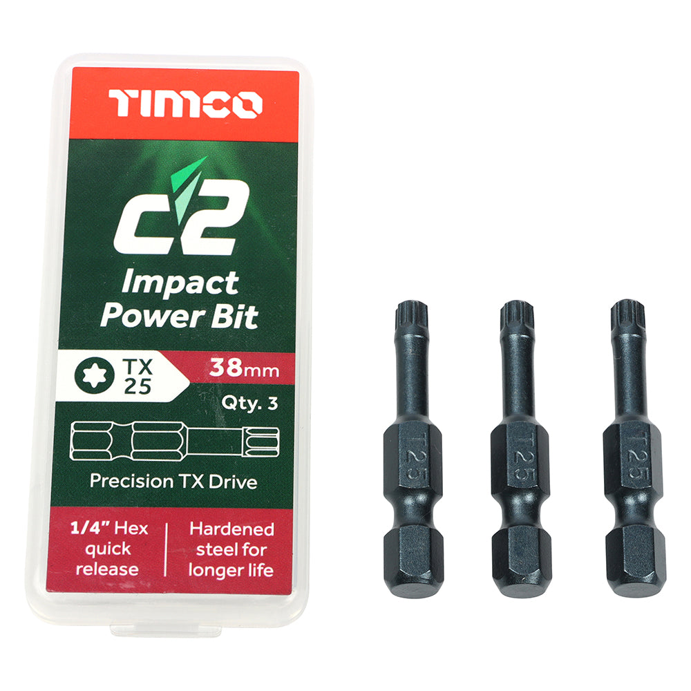 5 x 50mm - C2 Clamp-Fix TX25 CSK ZYP - 600 PCS