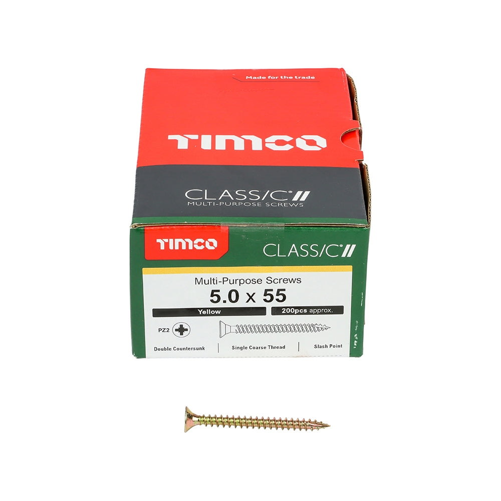 Classic Screw PZ2 CSK - ZYP 5.0 x 55 (200 PCS)