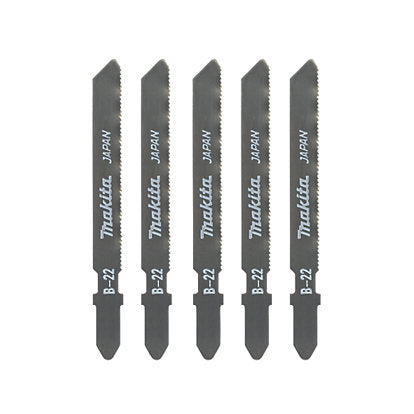 Makita A-85737 Multi-Material B22 Jigsaw Blades - 50mm - 5 Pack