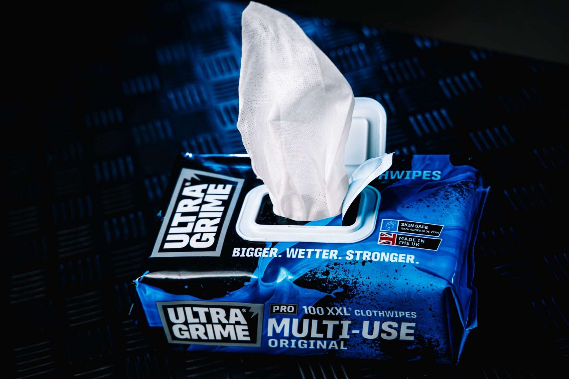 ULTRA GRIME MULTI-USE ORIGINAL WIPES (BLUE) 100no