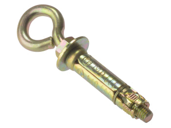 Masonry Anchor - Eye Bolt - Zinc Yellow Passivated - Bag M12 (5)