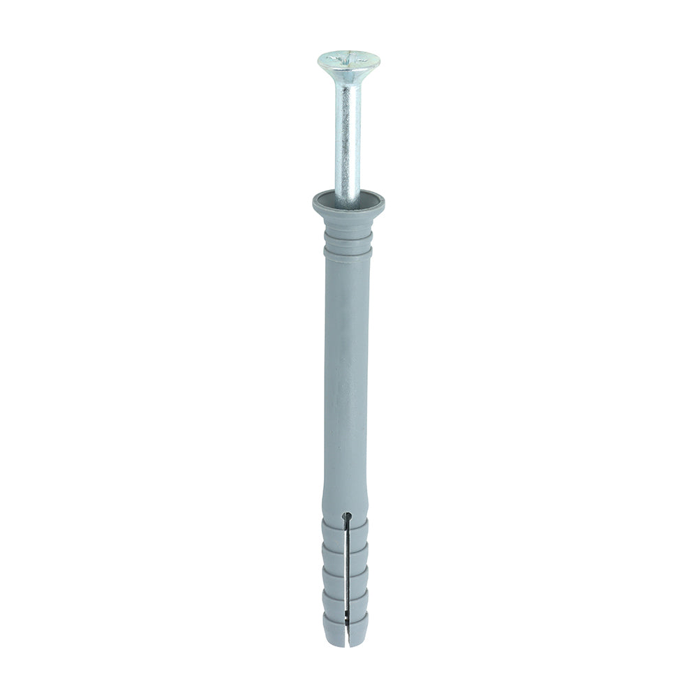 Nylon Hammer Fixing - ZYP 6 x 80mm - 80 PCS