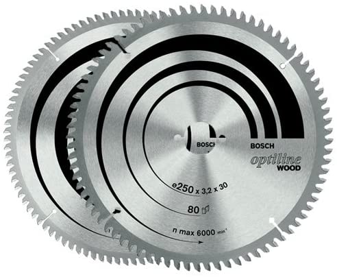 BOSCH 190mm Circular Saw Blade - Twinpack