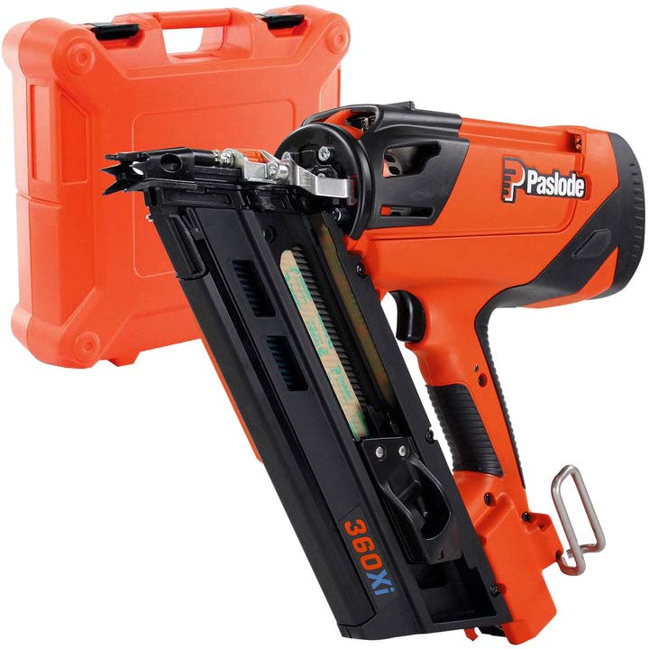 Paslode 360xi Nailer with carry case