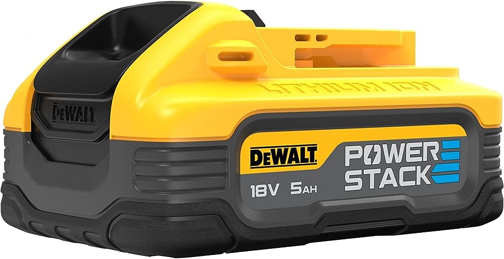 DeWalt - DCK2050H2 PowerStack Twin Pack - 18V with 2 x 5.0Ah Li-ion Batteries & Charger