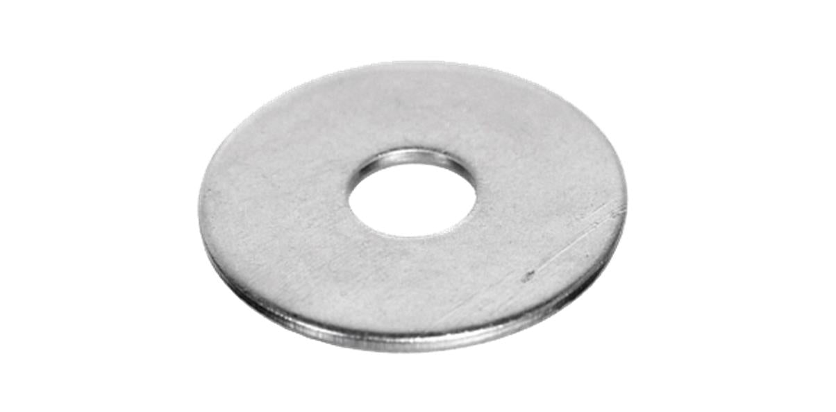 M6 x 25mm BZP Mudguard/Repair Washers (100)