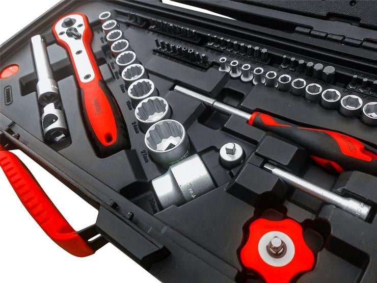 TENG 98 PC - 1/4 inch, 3/8 inch & 14/2 inch - Square Drive Tool Set