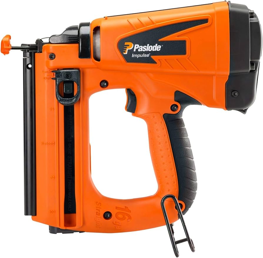Paslode IM65 F16 Striaght Finish Nailer - Body Only with Carry Case