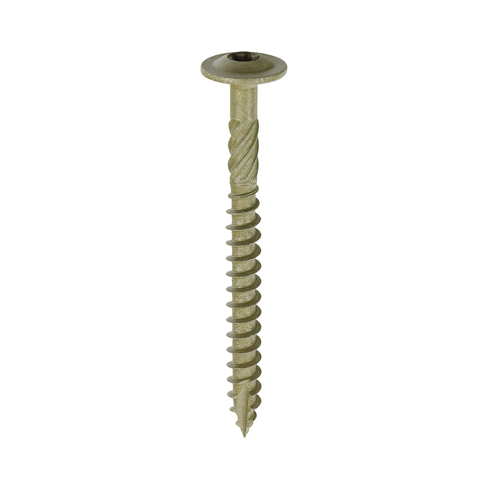 In-Dex Timber Screw W/H - GRN 6.7 x 75 50 PCS