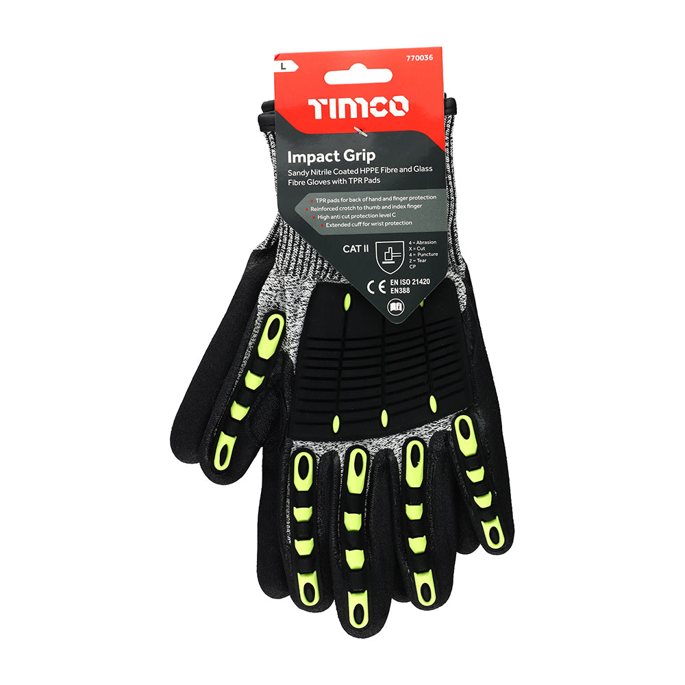 Impact Grip Glove - Large