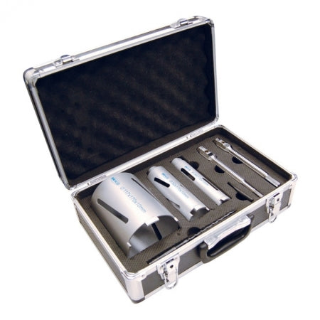 7 Piece Dry Core Drill Kit Slotted X90 Grade