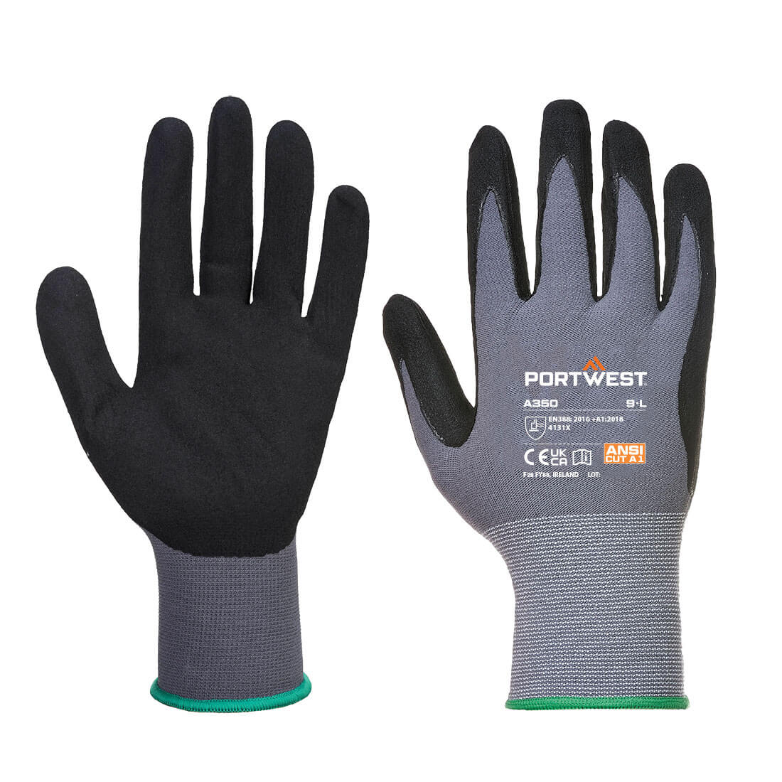 Portwest A350 - DermiFlex Glove Pair (Large)