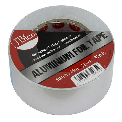 Aluminium Foil Tape 45m x 50mm 1 EA
