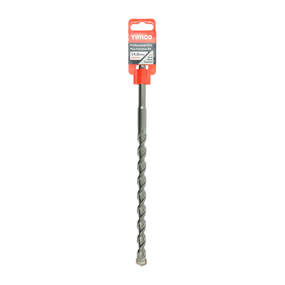 Timco - Pro SDS Plus Hammer Bits (PGM) - 14.0 x 26014.0 x 260mm (Each)