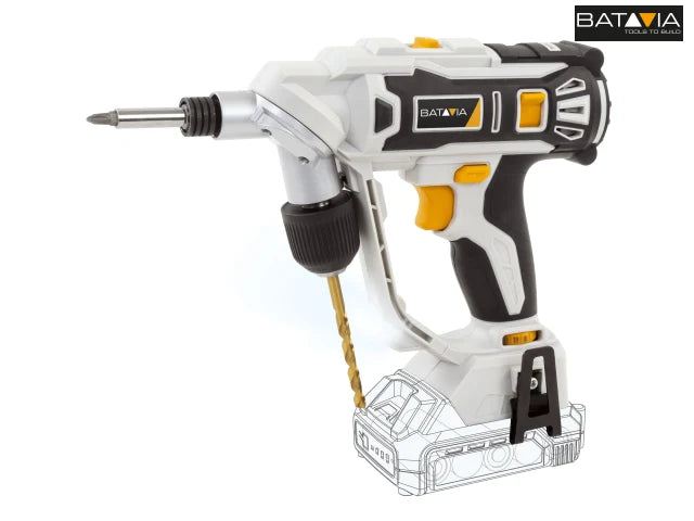 Batavia MAXXPACK Twin Drill Drill & Screwdriver 18V Bare Unit