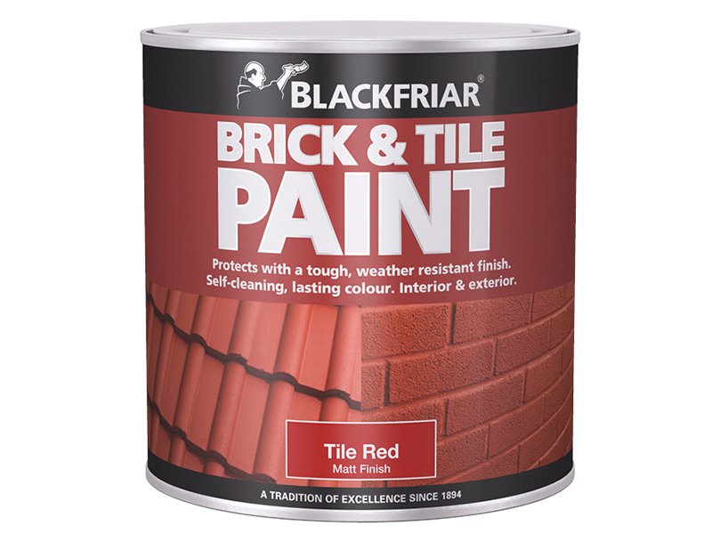 Blackfriar Brick & Tile Paint Matt Red 500ml Main Image