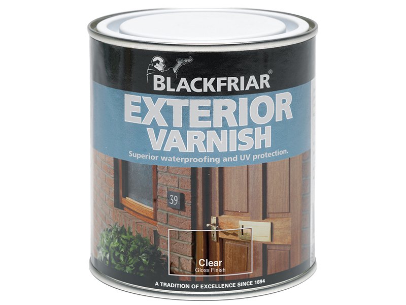 Blackfriar Exterior Varnish UV77 Clear Satin 250ml Main Image