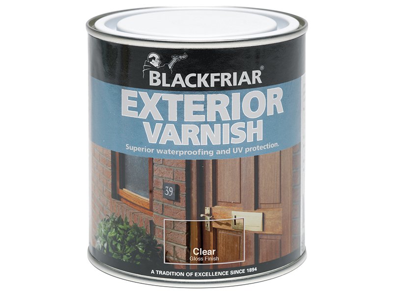 Blackfriar Exterior Varnish UV77 Clear Satin 500ml Main Image