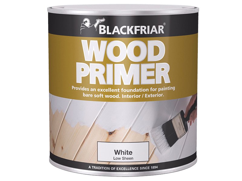 Blackfriar Wood Primer White 1 Litre Main Image