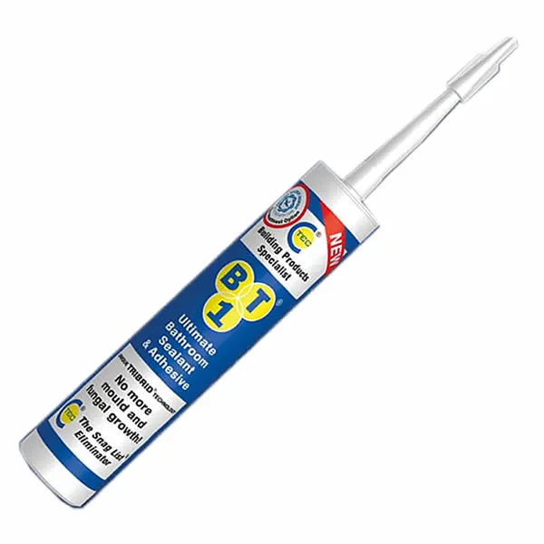 BT1 White Bathroom Sealant & Adhesive