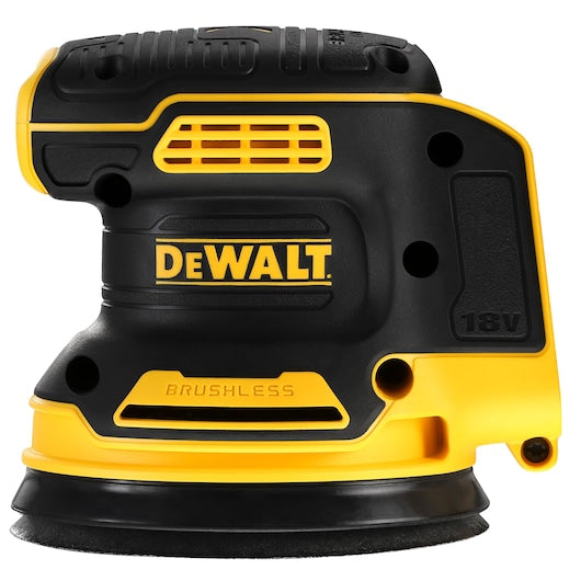 DeWalt DCW210N - XR Brushless Random Orbital Sander - 18V - Body Only - United Fixings
