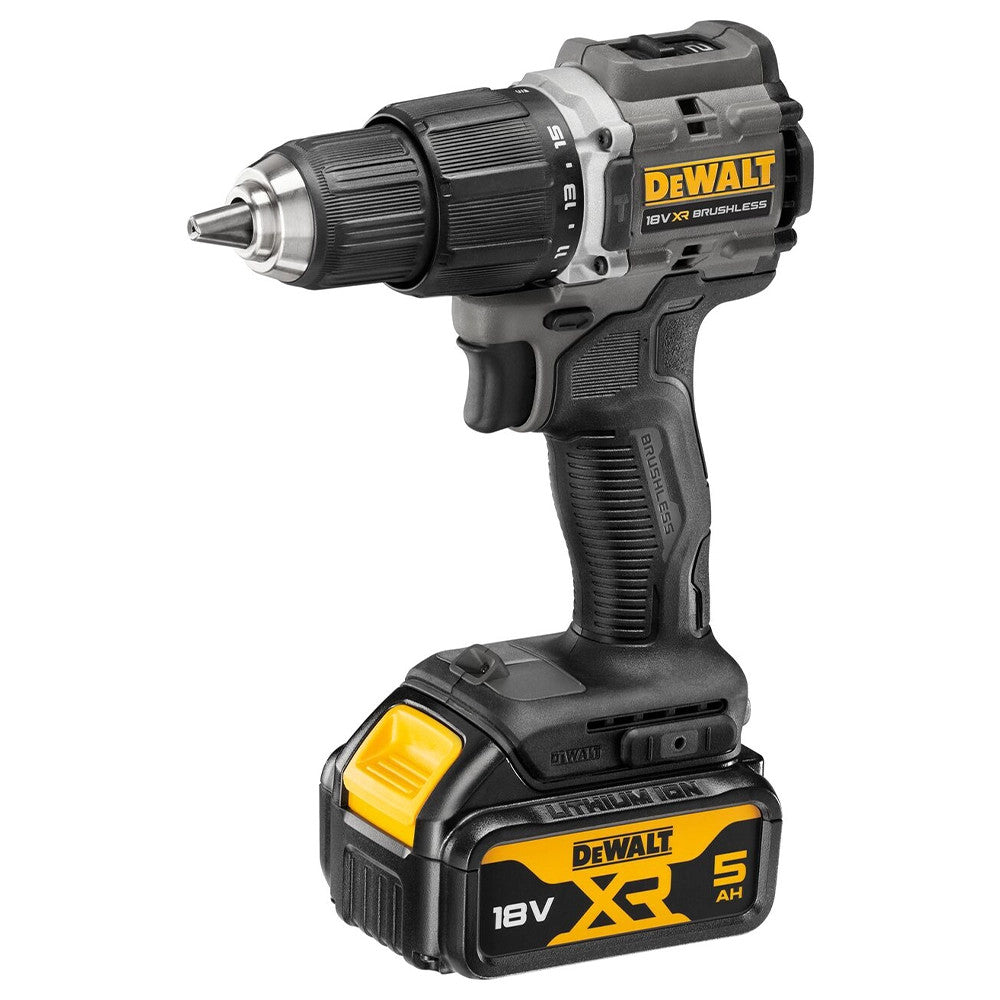 DEWALT Limited Edition 100 Years DCD100P2T Brushless Compact Combi Drill Kit (2 x 5.0ah Batteries)