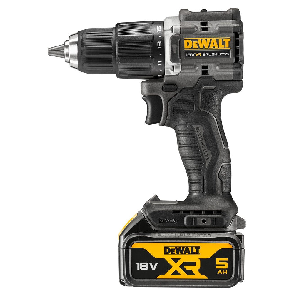 DEWALT Limited Edition 100 Years DCD100P2T Brushless Compact Combi Drill Kit (2 x 5.0ah Batteries)