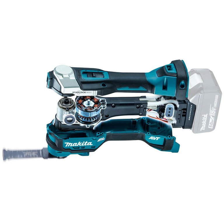Makita DTM52Z Brushless 18v LXT AVT Starlock Plus Multi-Tool - Body Only