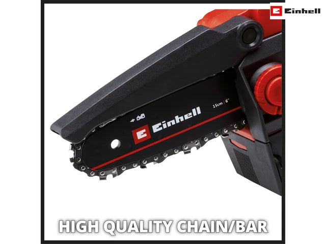 Einhell GE-PS 18/15 Li BL-Solo Power X-Change Pruning Chain Saw 18V Bare Unit