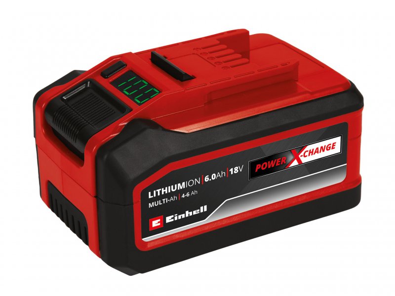 Einhell Power X-Change Multi-Ah Battery 18V 4-6Ah Li-ion Main Image