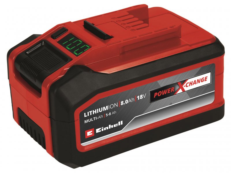 Einhell Multi-Ah Power X-Change Battery 18V 5.0-8.0Ah Li-ion Main Image