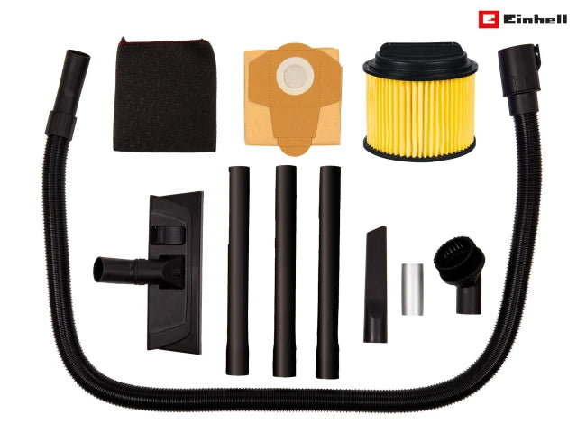 Einhell TC-VC 18/20 Li S-Solo Wet & Dry Vacuum Cleaner 20 litre 18V Bare Unit